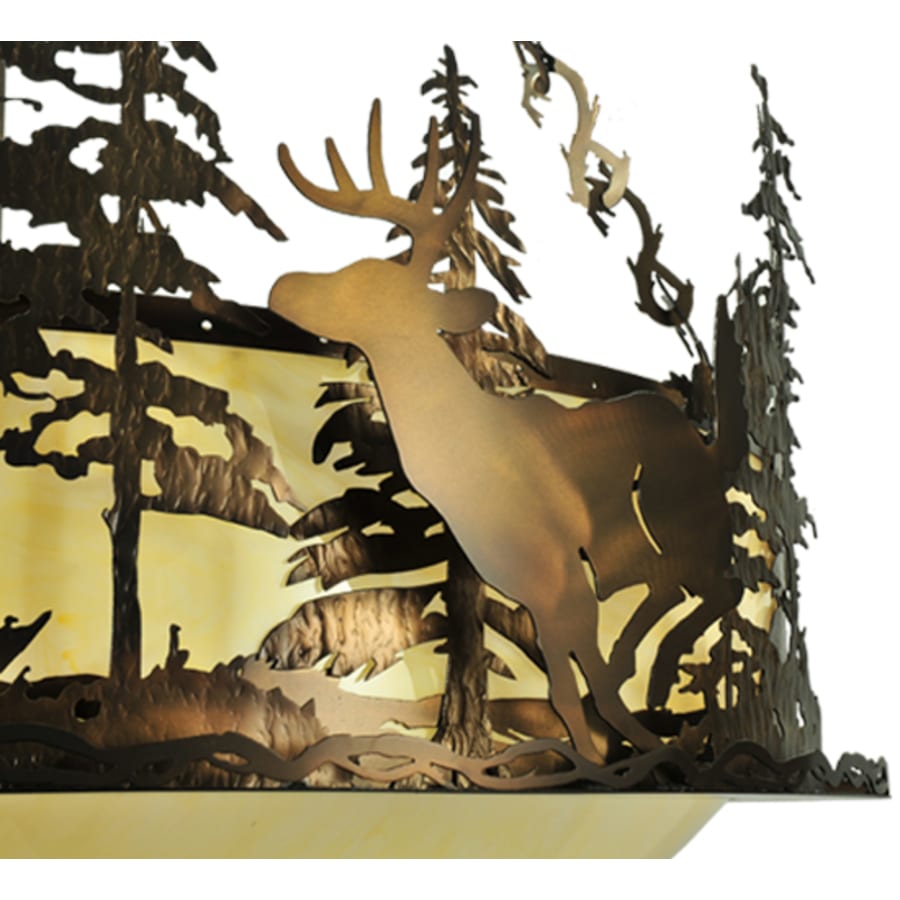 Wildlife 10-Light 62" Wide Pendant