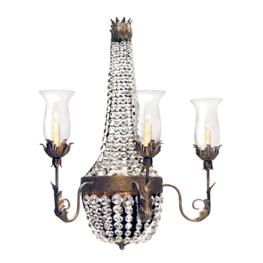 Crista 3-Light 34" Tall Wall Sconce