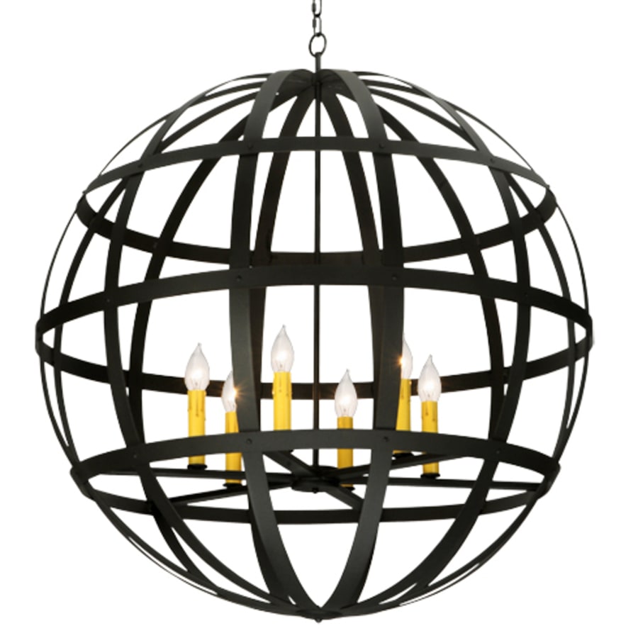 Atlas 6-Light 42" Wide Taper Candle Pendant