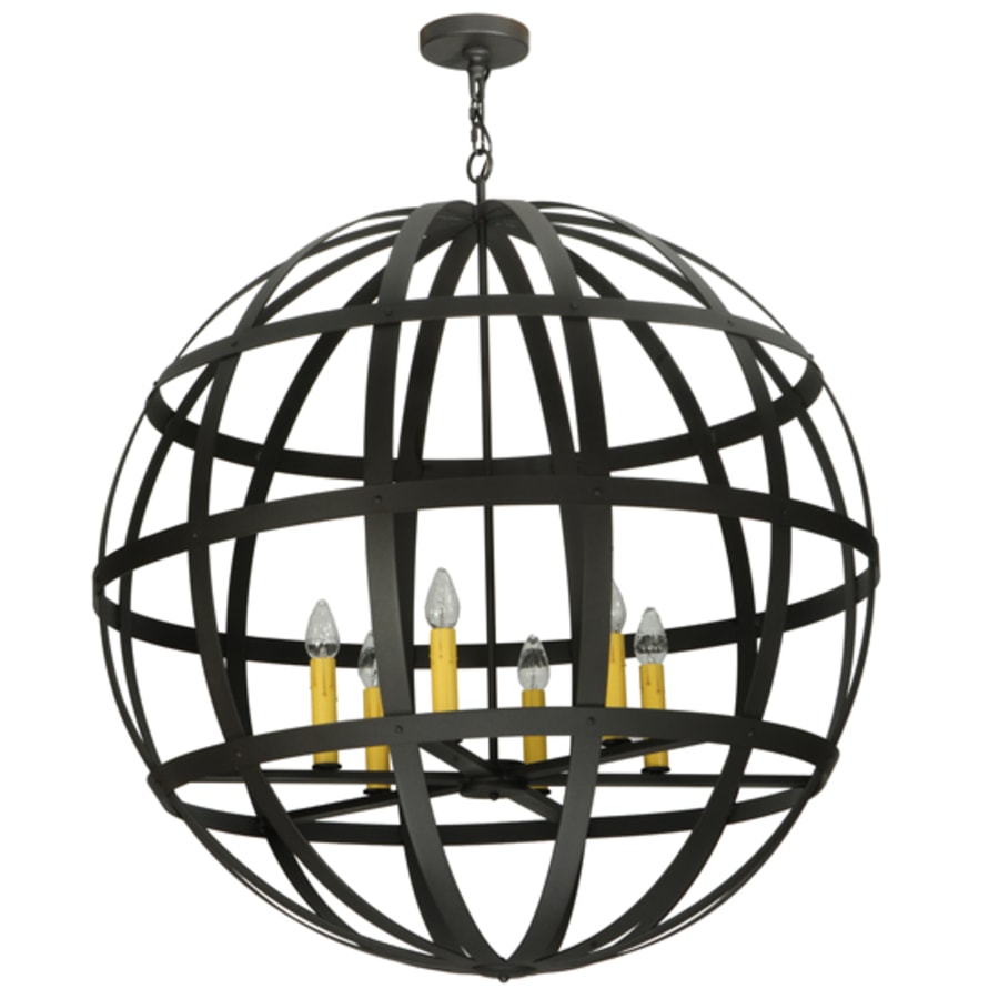 Atlas 6-Light 42" Wide Taper Candle Pendant