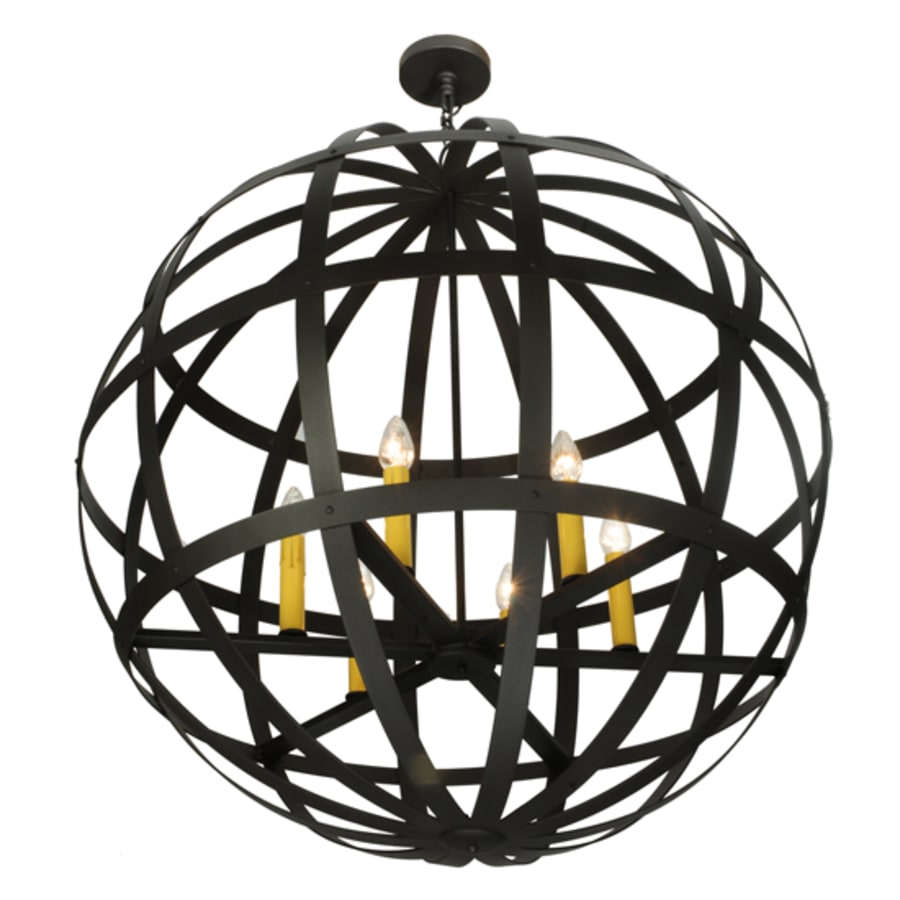 Atlas 6-Light 42" Wide Taper Candle Pendant