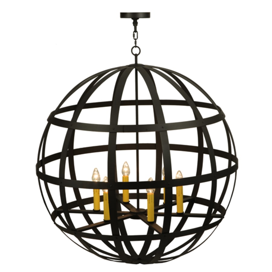 Atlas 6-Light 42" Wide Taper Candle Pendant