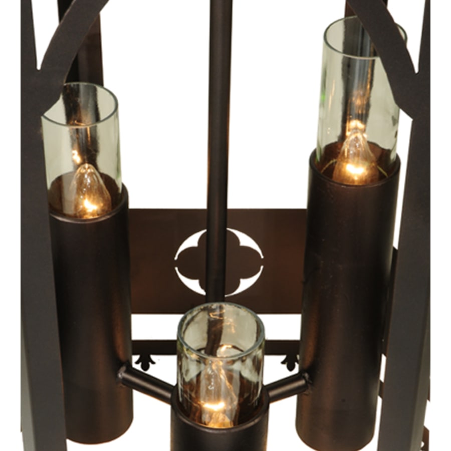 Woolf 3-Light 24" Wide Pillar Candle Pendant detail view 9