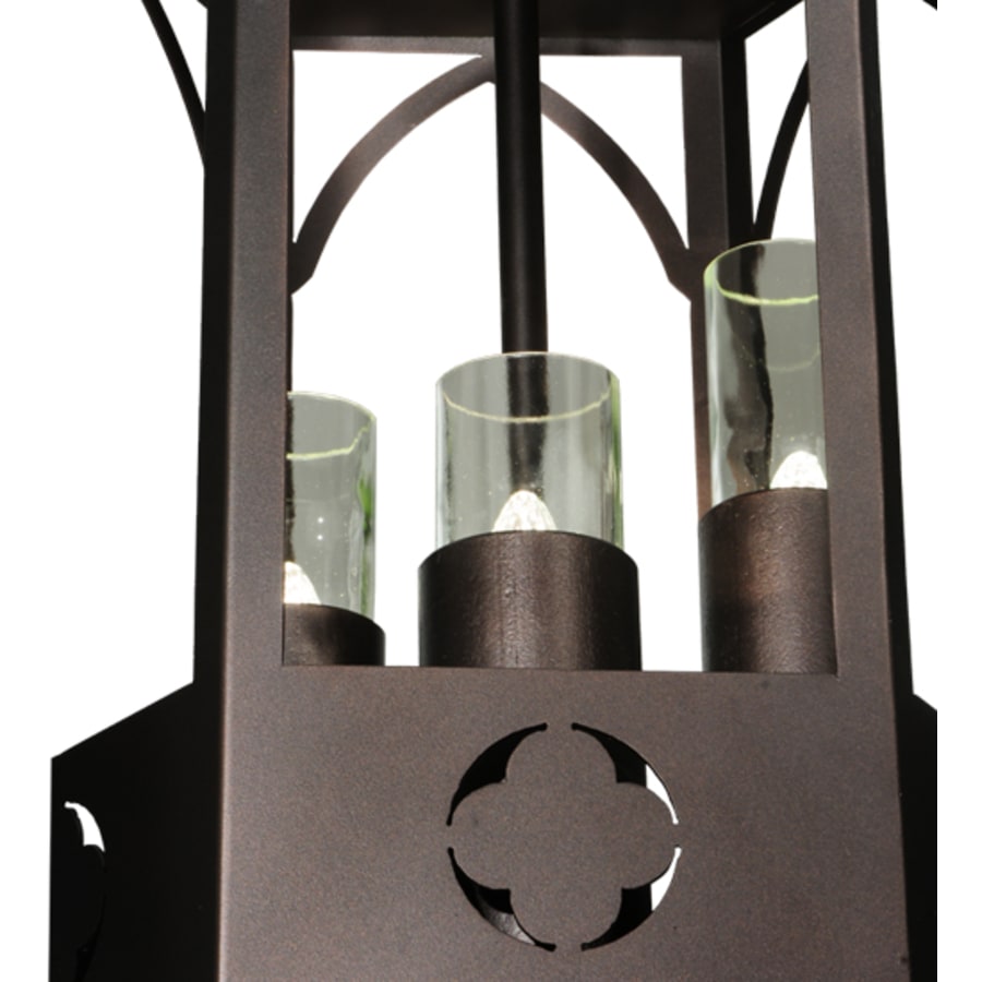 Woolf 3-Light 20" Wide Pillar Candle Pendant