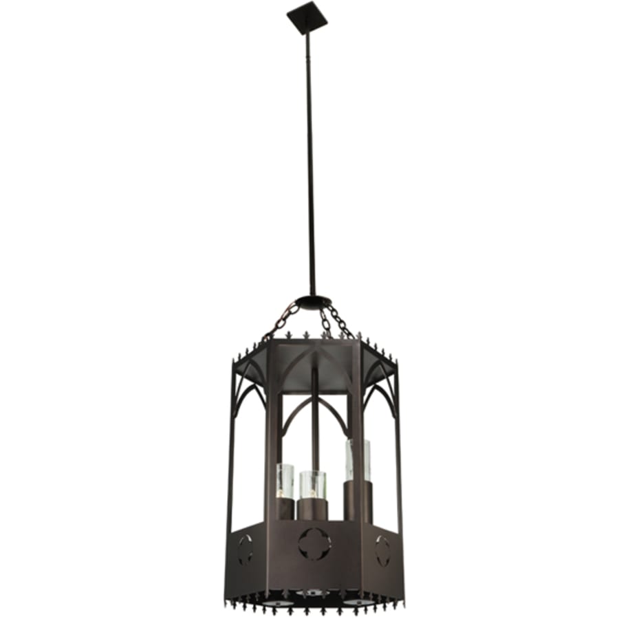 Woolf 3-Light 20" Wide Pillar Candle Pendant