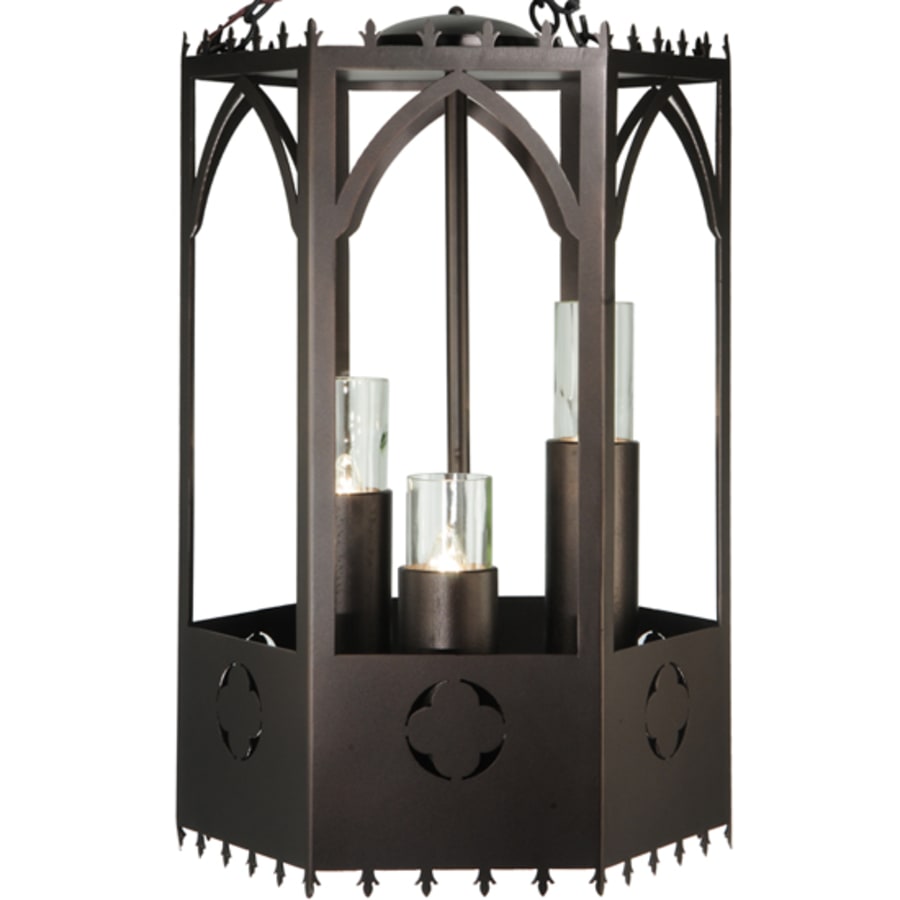 Woolf 3-Light 20" Wide Pillar Candle Pendant