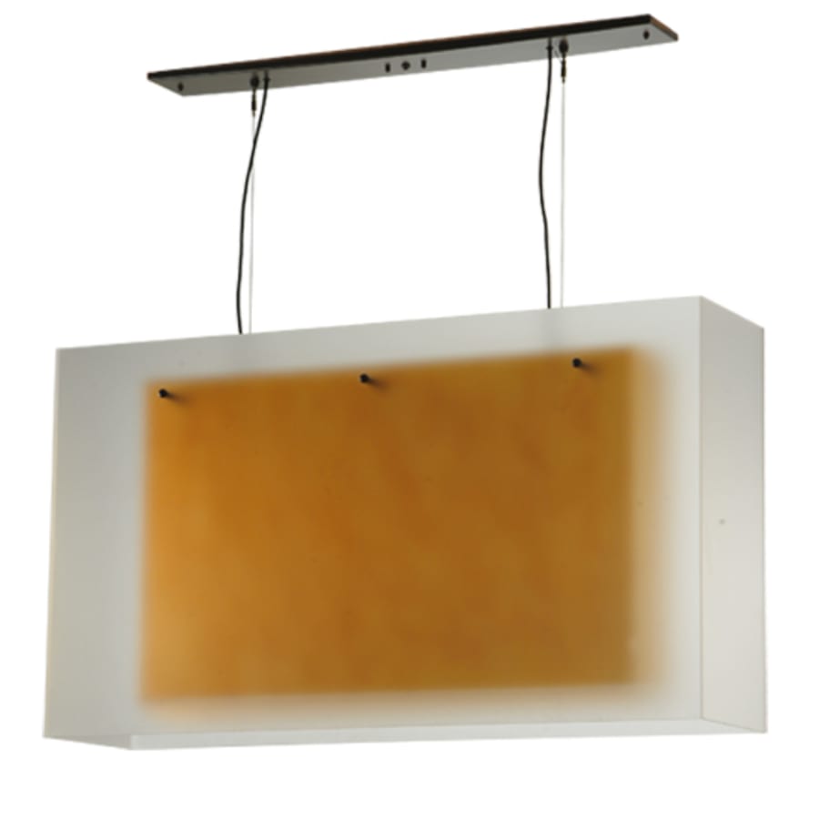 Quadrato 3-Light 48" Wide Linear Pendant