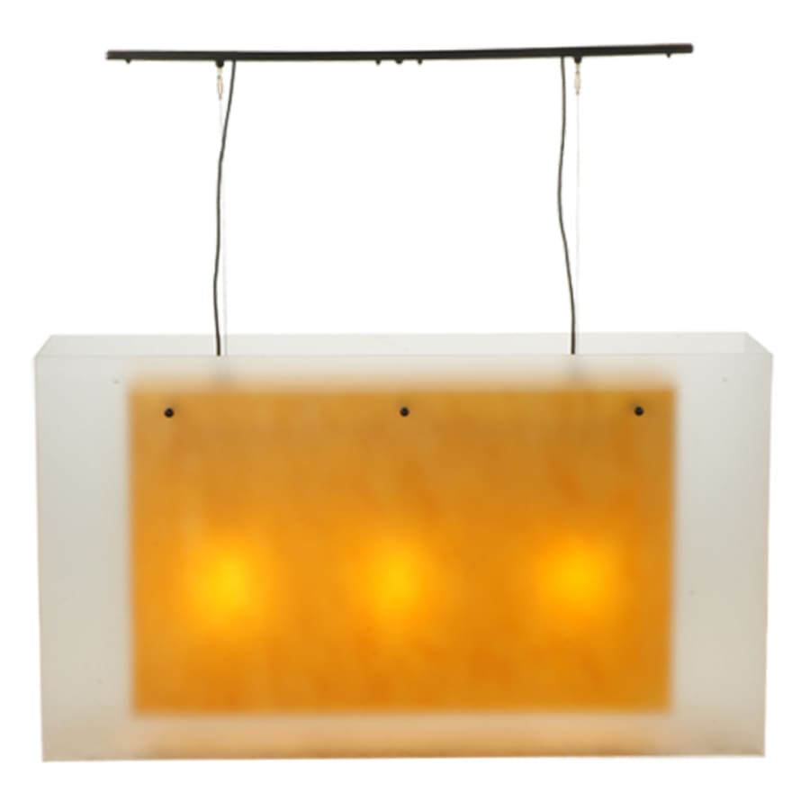 Quadrato 3-Light 48" Wide Linear Pendant