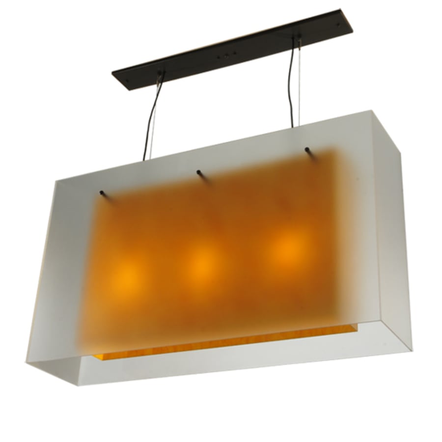 Quadrato 3-Light 48" Wide Linear Pendant
