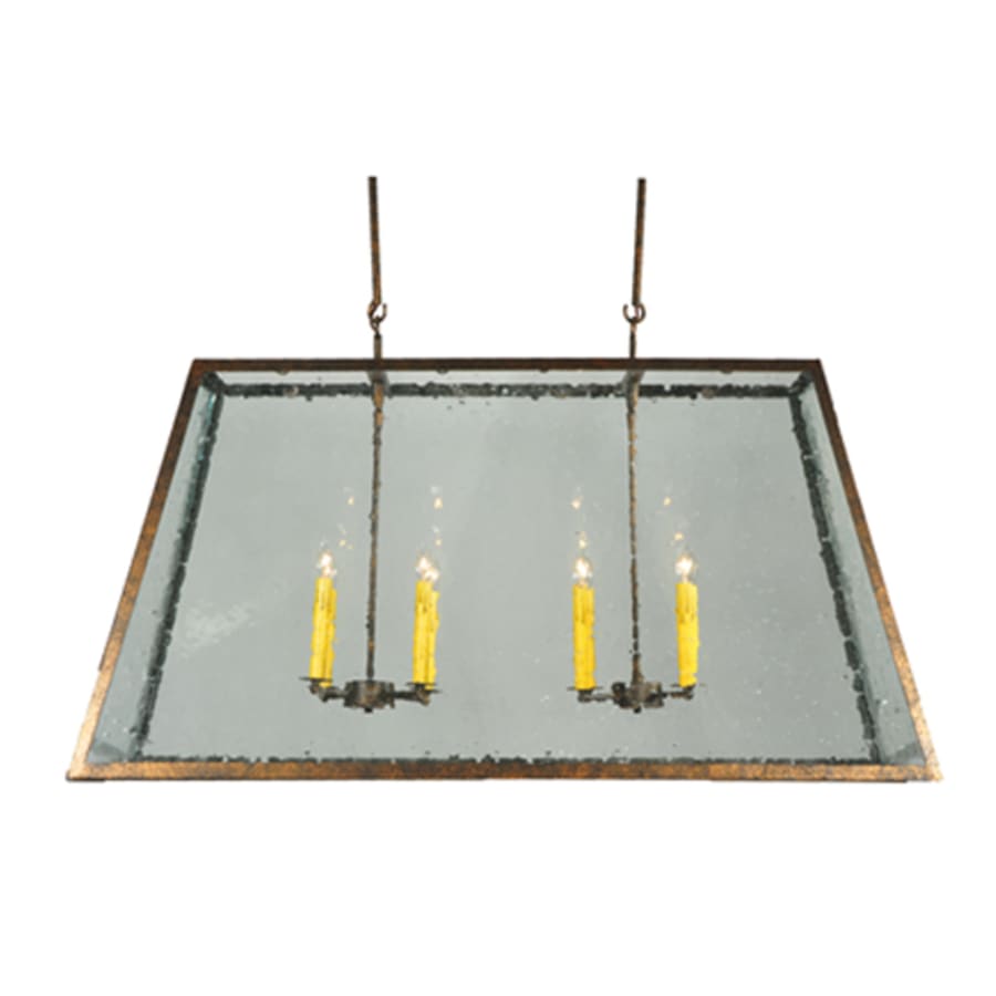 Ovation 8-Light 48" Wide Taper Candle Linear Pendant