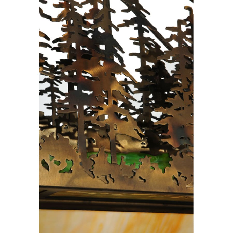 Pine Lake 8-Light 60" Wide Linear Pendant