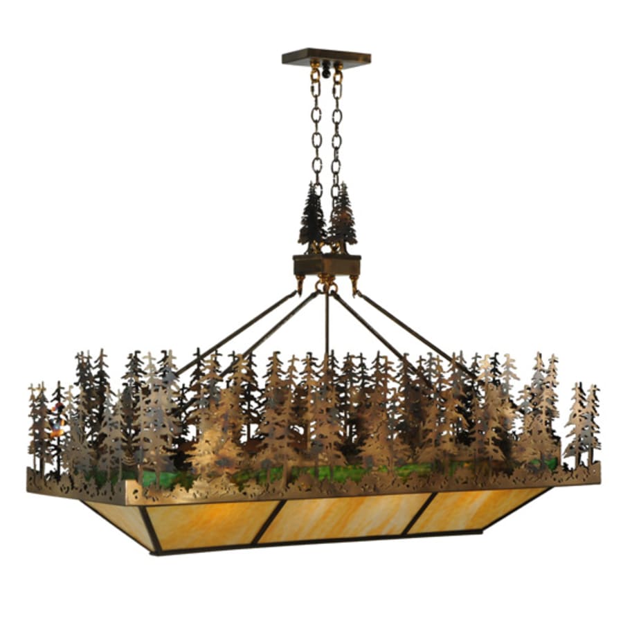Pine Lake 8-Light 60" Wide Linear Pendant