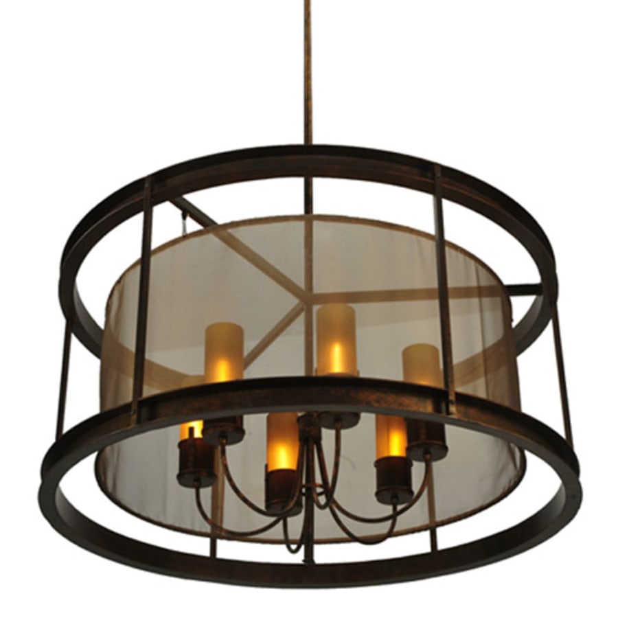Cordoba 6-Light 42" Wide Pillar Candle Pendant