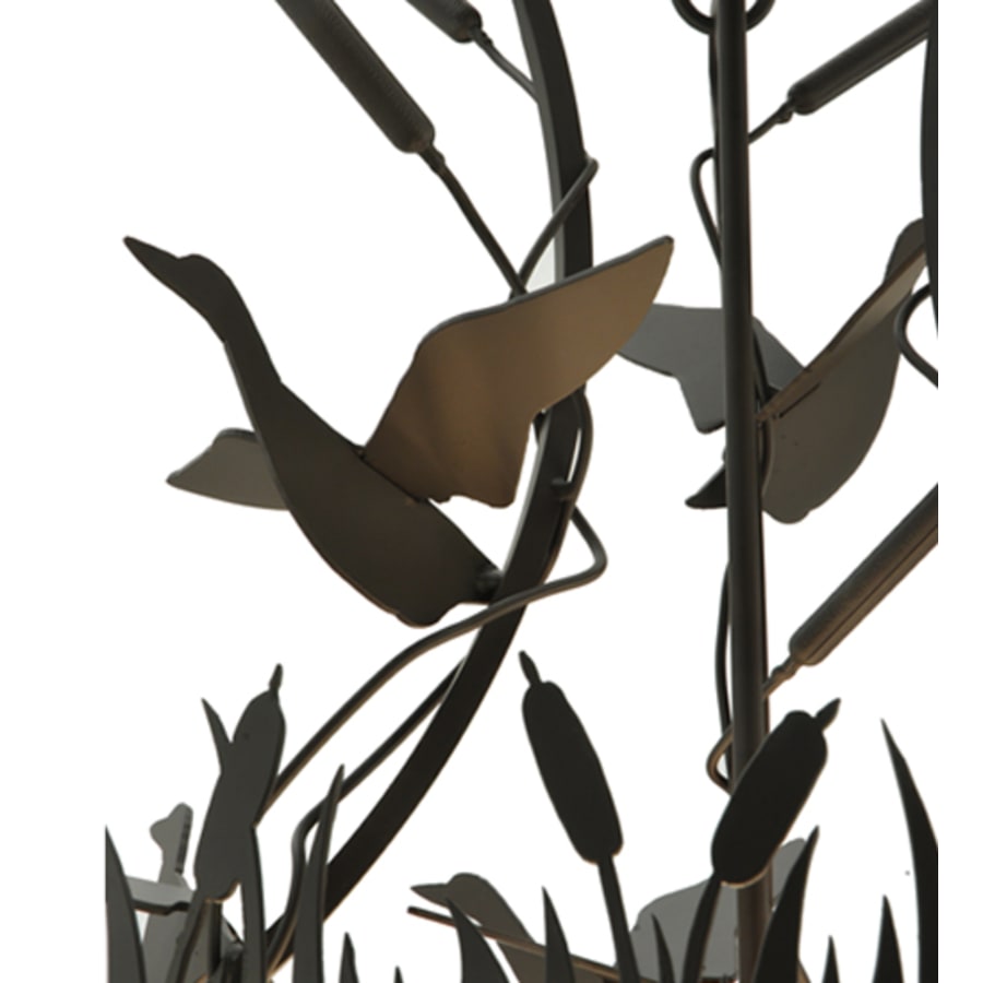 Ducks in Flight 4-Light 24" Wide Pendant