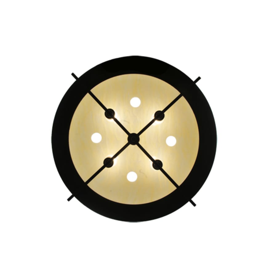 Cross Hatch 4-Light 30" Wide Pendant