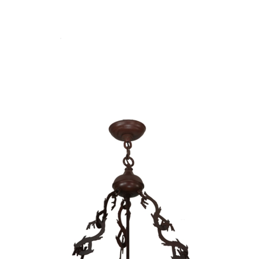 Ducks in Flight 6-Light 42" Wide Pendant