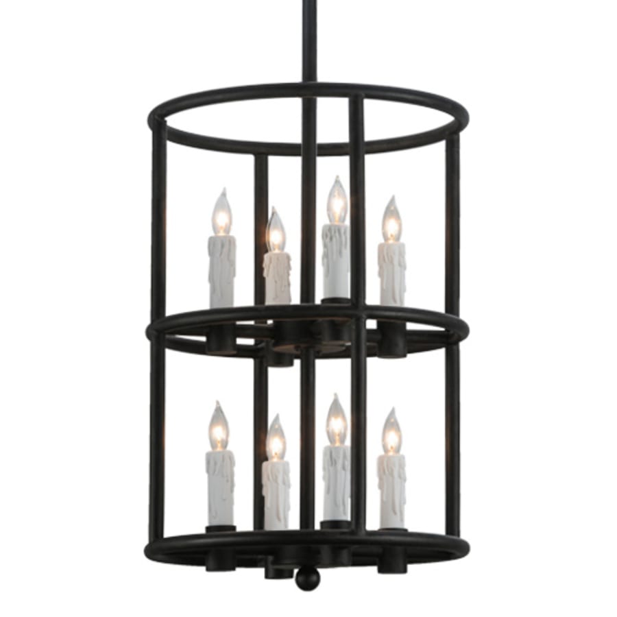 Cilindro Air 8-Light 16" Wide Taper Candle Pendant