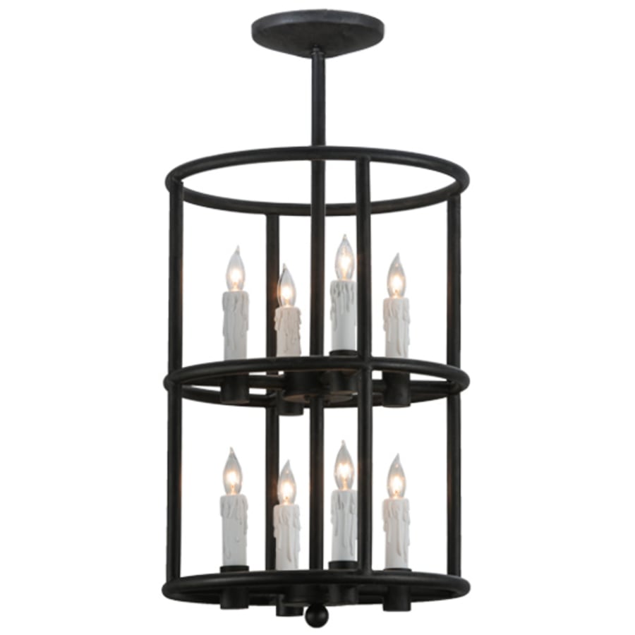 Cilindro Air 8-Light 16" Wide Taper Candle Pendant