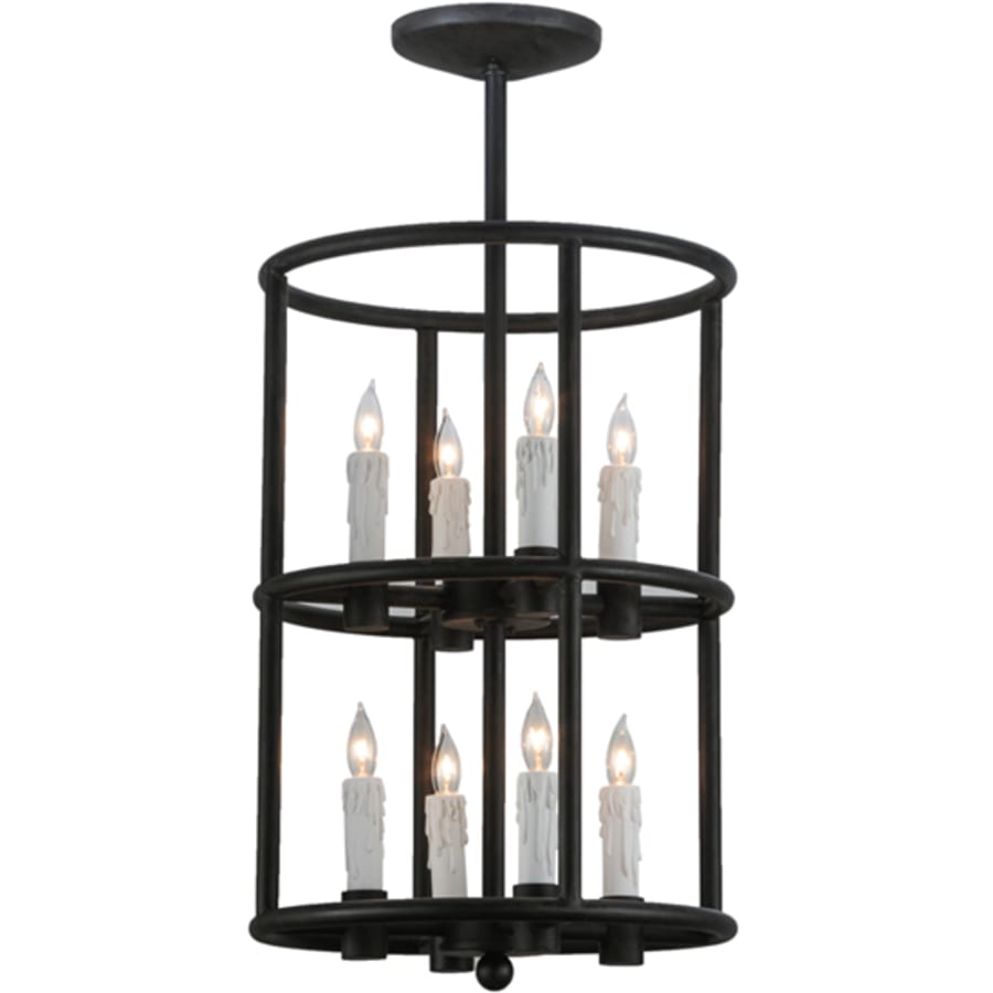 Cilindro Air 8-Light 16" Wide Taper Candle Pendant
