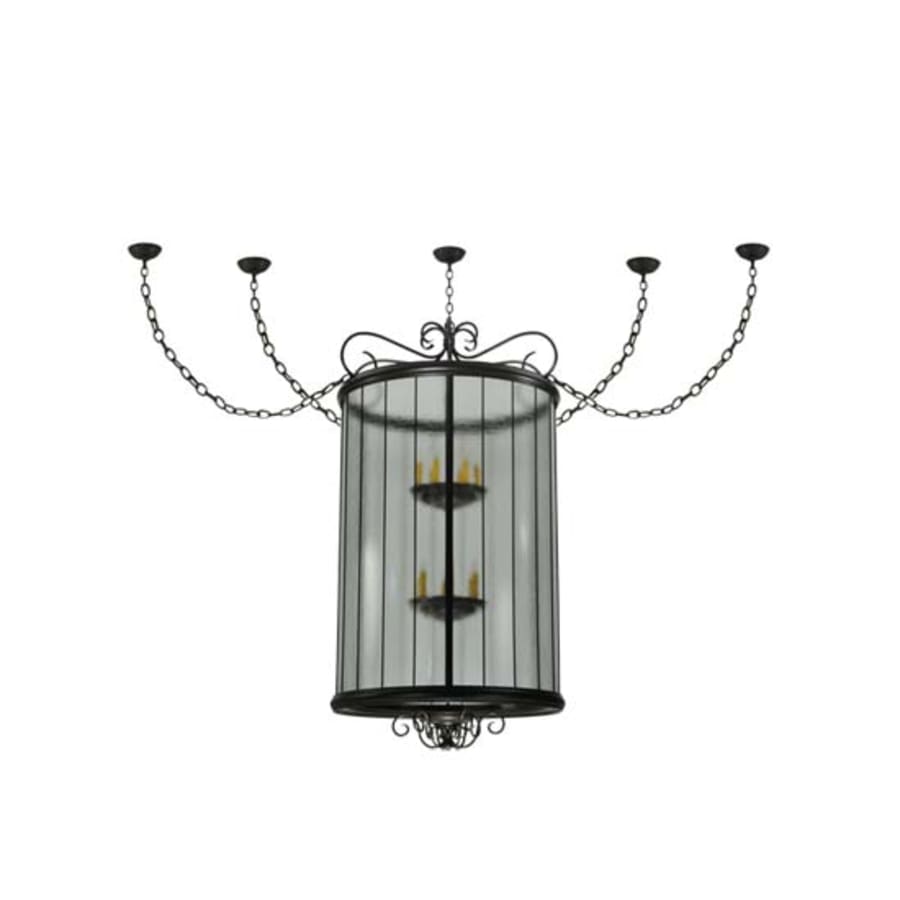 Brio 12-Light 36" Wide Taper Candle Pendant