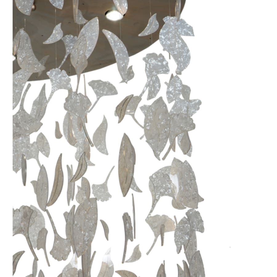 Ginkgo Leaf 6-Light 44" Wide Pendant