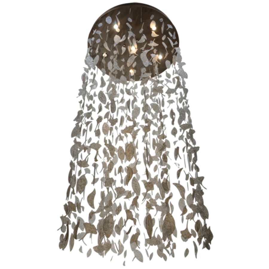 Ginkgo Leaf 6-Light 44" Wide Pendant