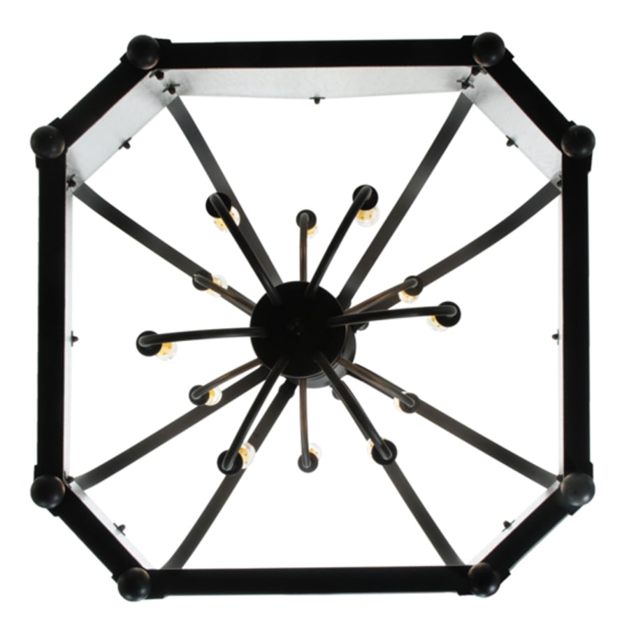 Citadel 12-Light 34" Wide Taper Candle Pendant