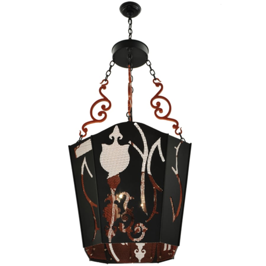 Panier Wasre 4-Light 26" Wide Taper Candle Pendant