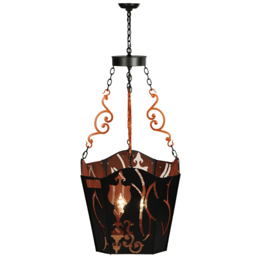 Panier Wasre 4-Light 26" Wide Taper Candle Pendant