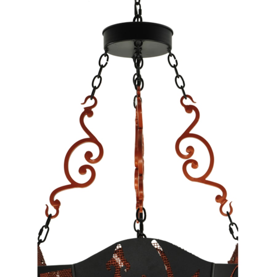 Panier Wasre 4-Light 26" Wide Taper Candle Pendant