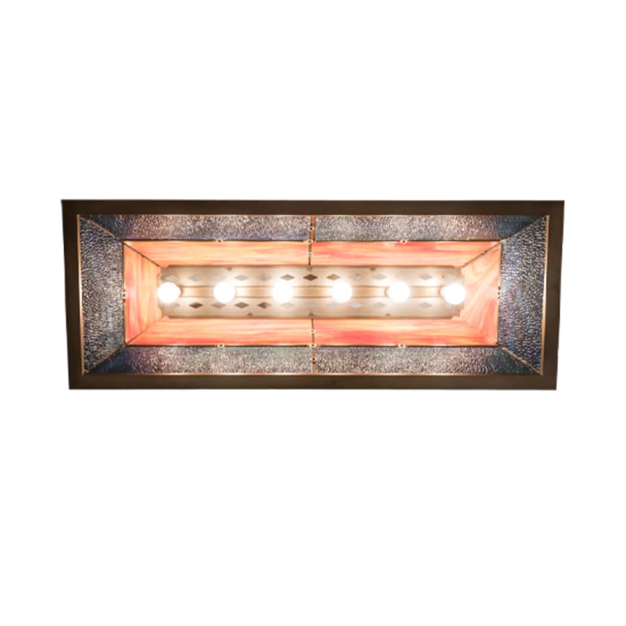 Deer Through the Trees 9-Light 50" Wide Linear Pendant