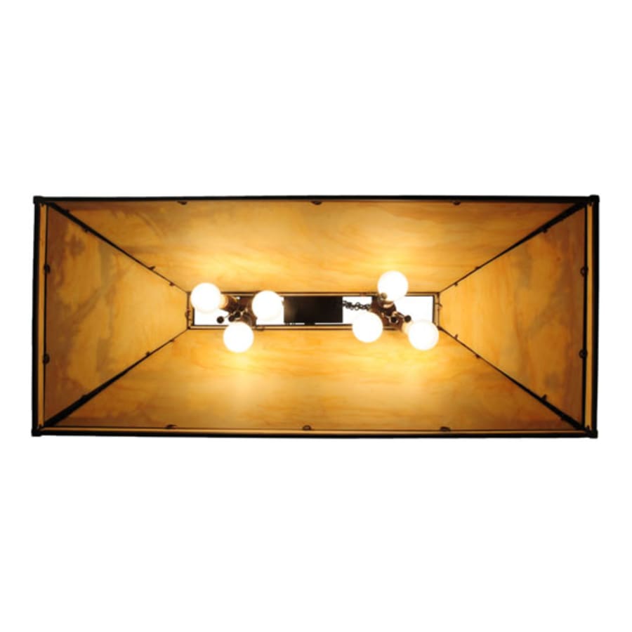 Quiet Pond 6-Light 40" Wide Linear Pendant