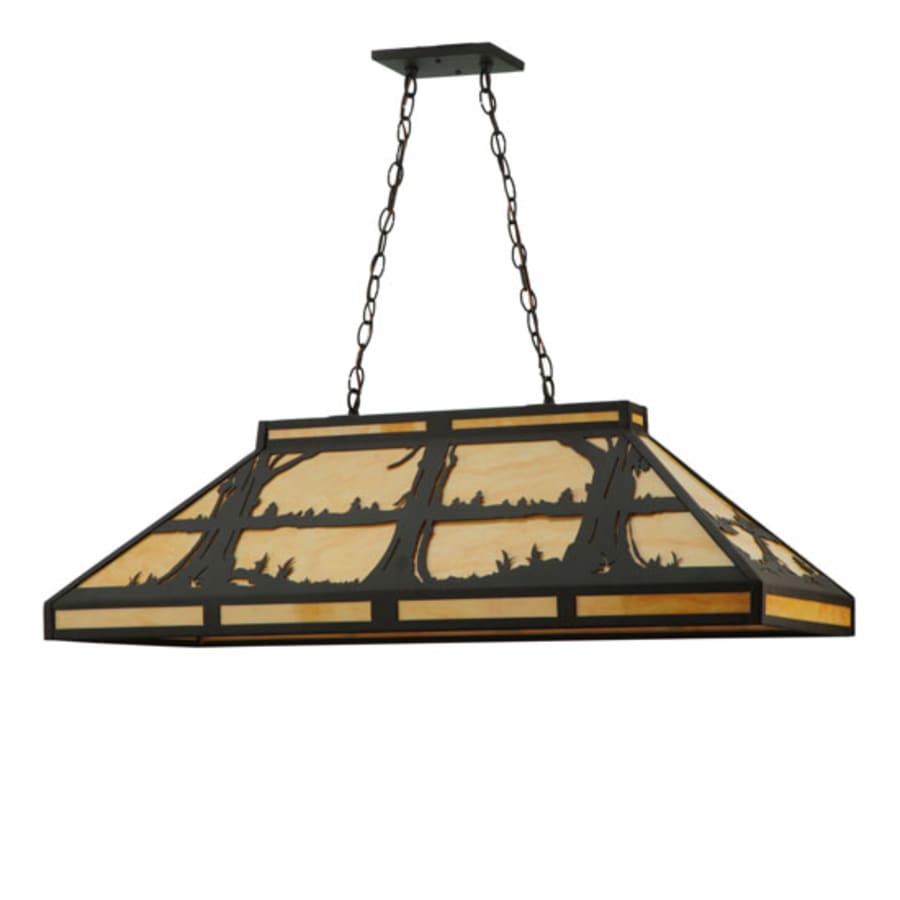 Quiet Pond 6-Light 40" Wide Linear Pendant