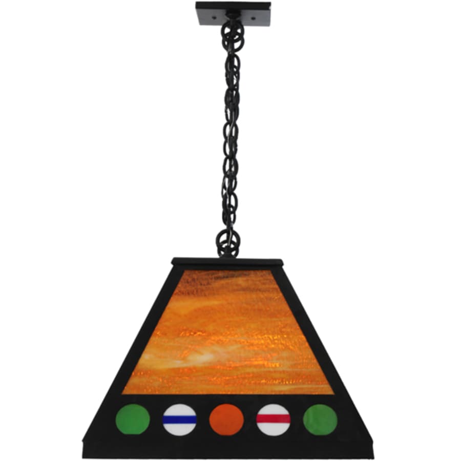 Personalized 9-Light 39" Wide Billiard Linear Pendant