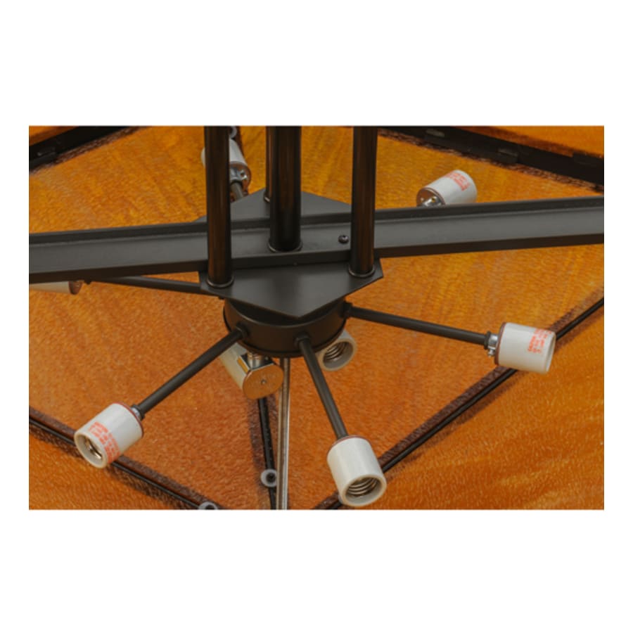 Davis Street 8-Light 45" Wide Pendant
