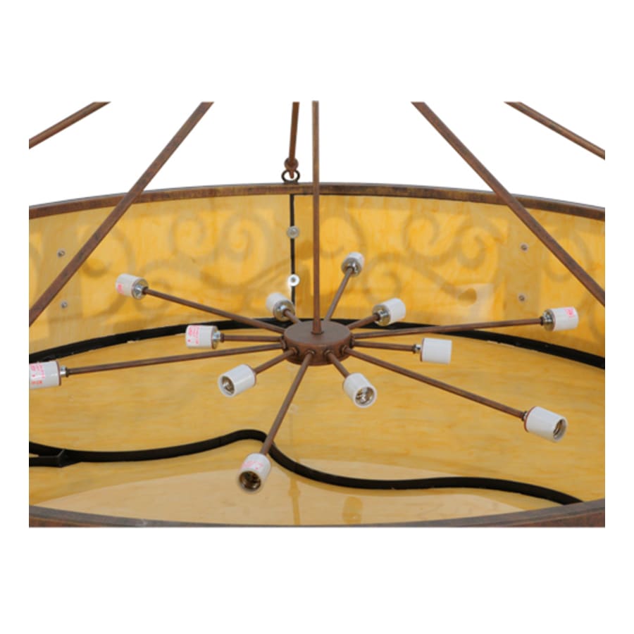 Dean 12-Light 60" Wide Suspension Pendant