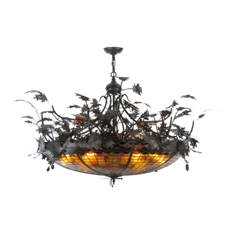 Greenbriar Oak 6-Light 52" Wide Pendant
