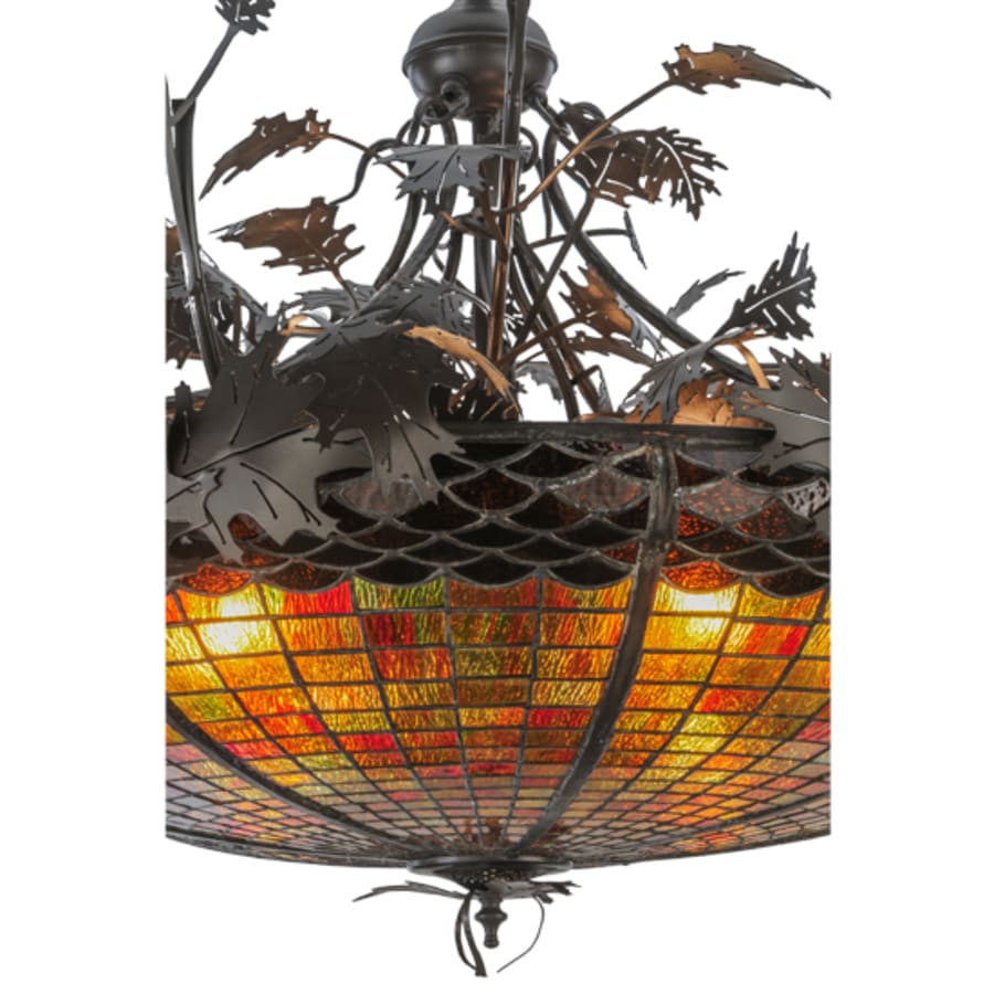 Greenbriar Oak 6-Light 52" Wide Pendant