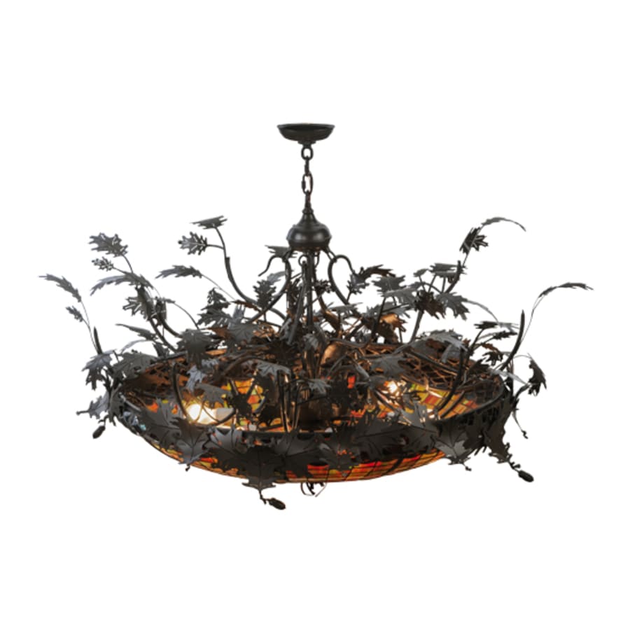 Greenbriar Oak 6-Light 52" Wide Pendant