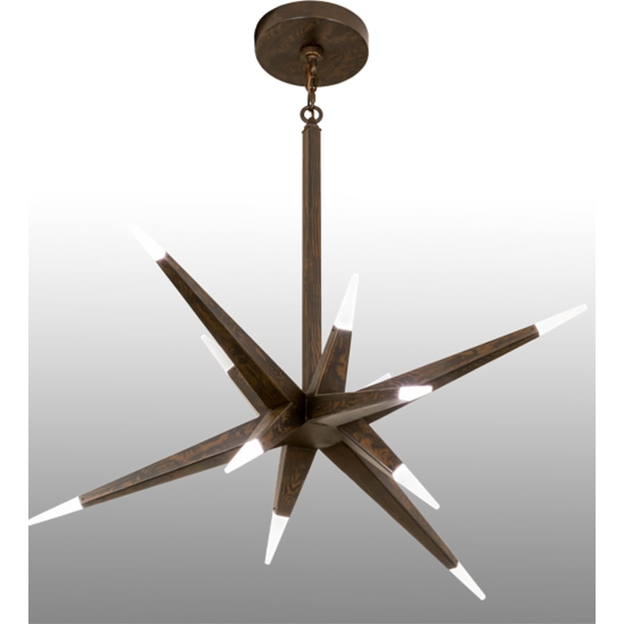 Hickory Treasures 12-Light 38" Wide Pendant