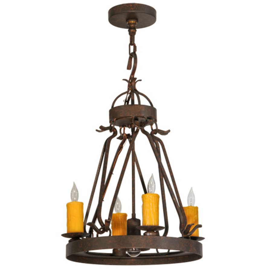Lakeshore 4-Light 18" Wide Taper Candle Pendant Light