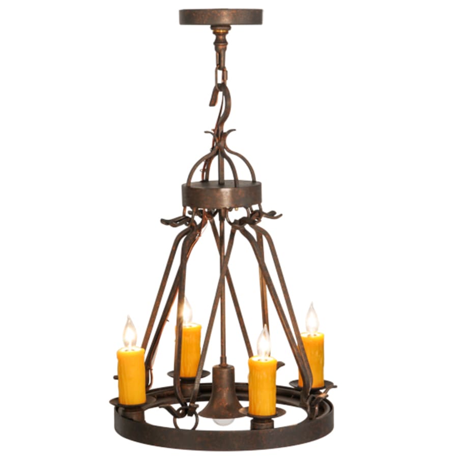 Lakeshore 4-Light 18" Wide Taper Candle Pendant Light