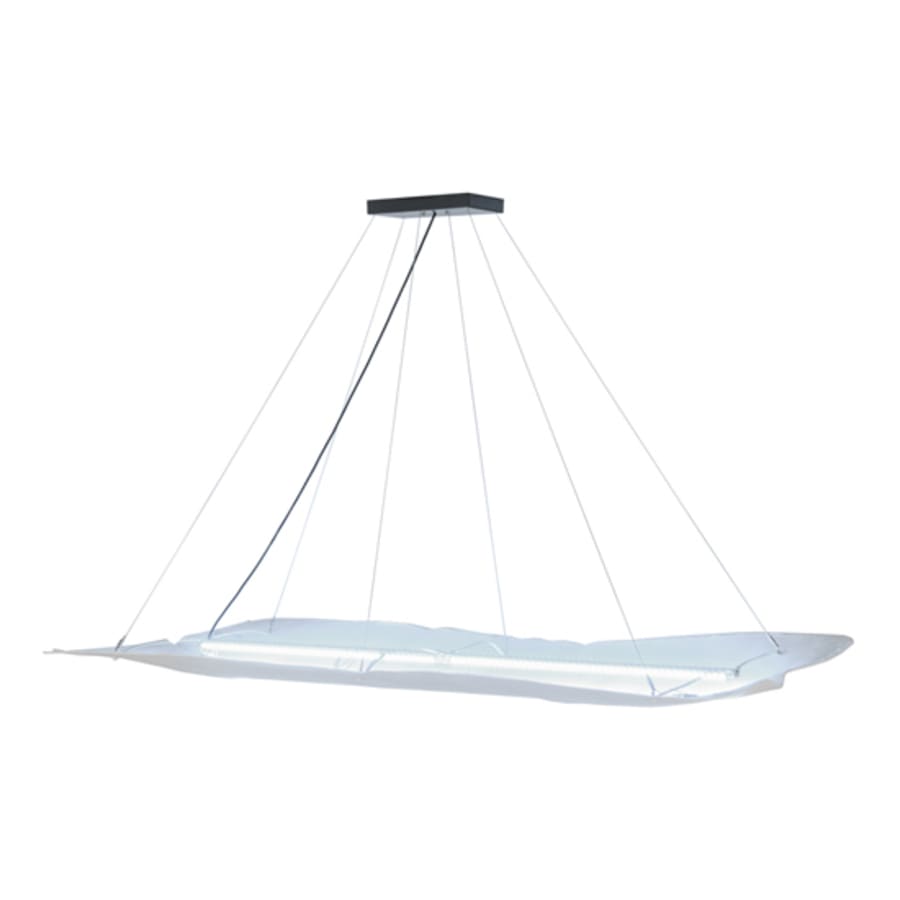 Linne 72" Wide Abstract Linear Pendant