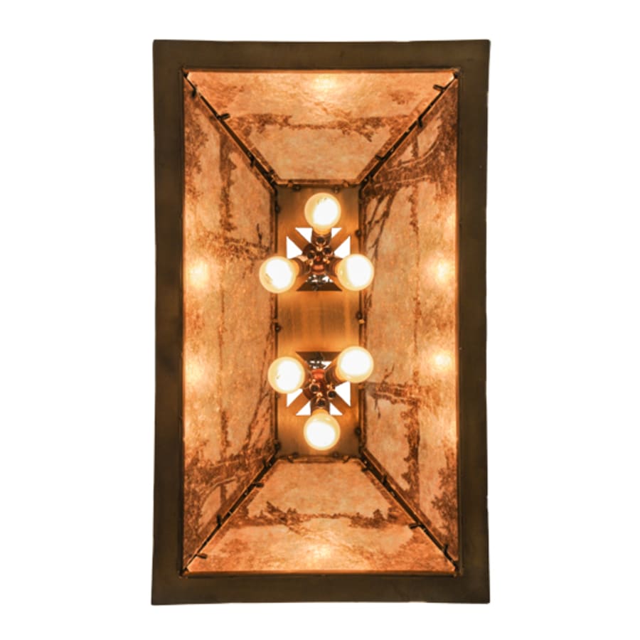 Deer Through the Trees 5-Light 34" Wide Linear Pendant