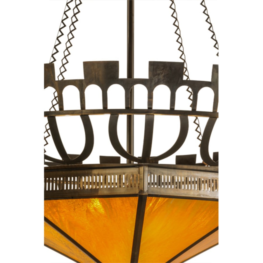 Davis Street 12-Light 55" Wide Pendant