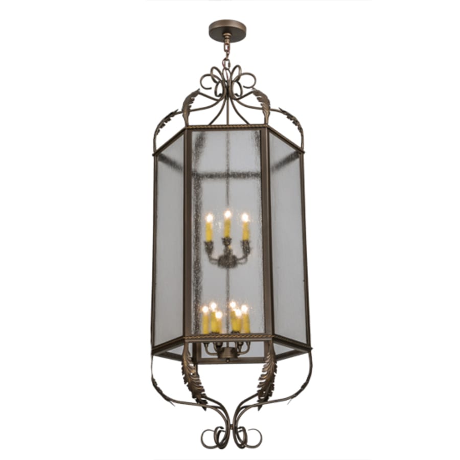 Calida 12-Light 24" Wide Taper Candle Pendant