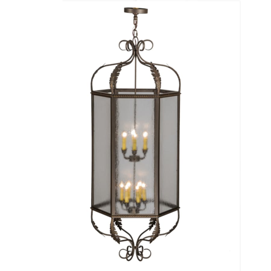 Calida 12-Light 24" Wide Taper Candle Pendant