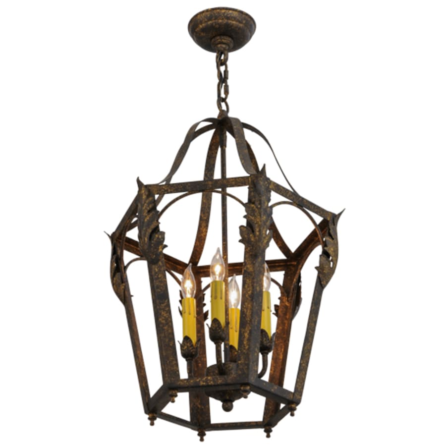 Acacia 4-Light 17" Wide Taper Candle Pendant