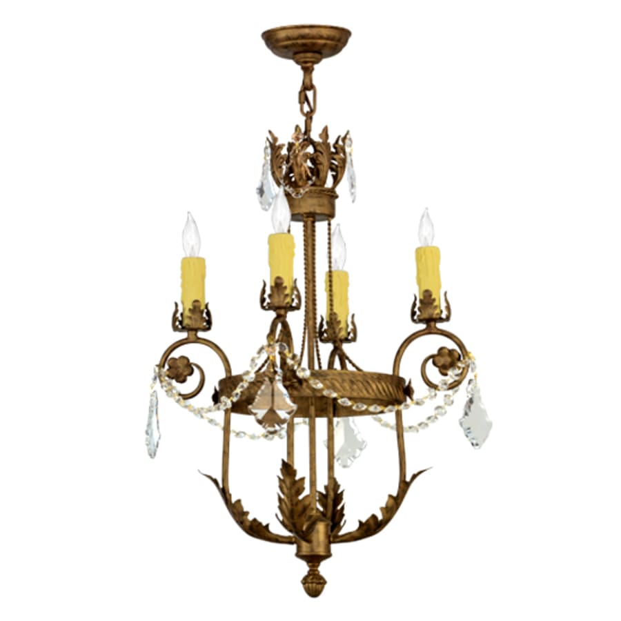 Antonia 4-Light 18" Wide Taper Candle Pendant Light