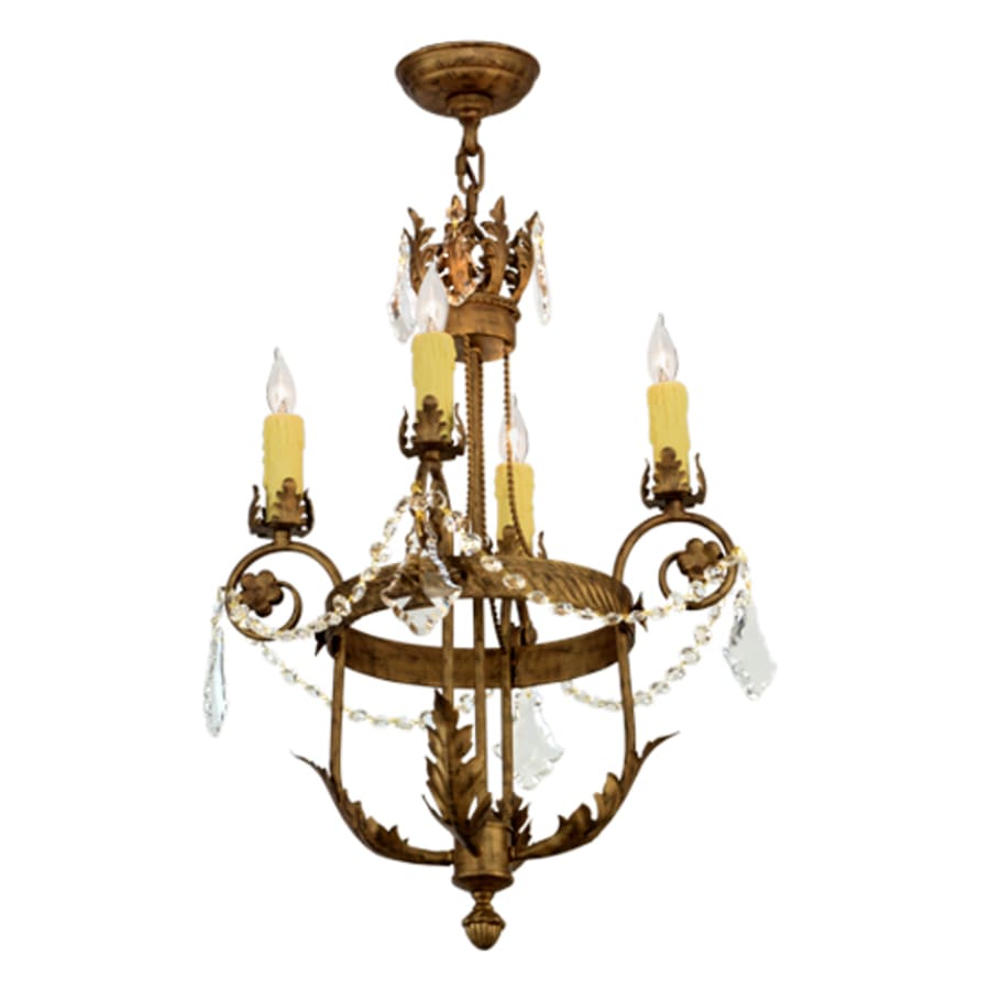 Antonia 4-Light 18" Wide Taper Candle Pendant Light